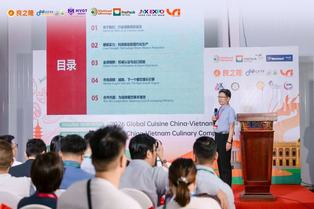 LIANGZHILONG VIỆT NAM 2026: KHI CHUỖI CUNG ỨNG THỰC PHẨM TRUNG QUỐC TÌM ĐÚNG CỬA VÀO VIỆT NAM