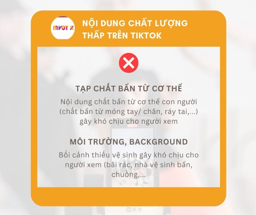 TỔNG HỢP CÁC NỘI DUNG CHẤT LƯỢNG THẤP TRÊN LIVESTREAM BÁN HÀNG TIKTOK ANH EM CẦN BIẾT