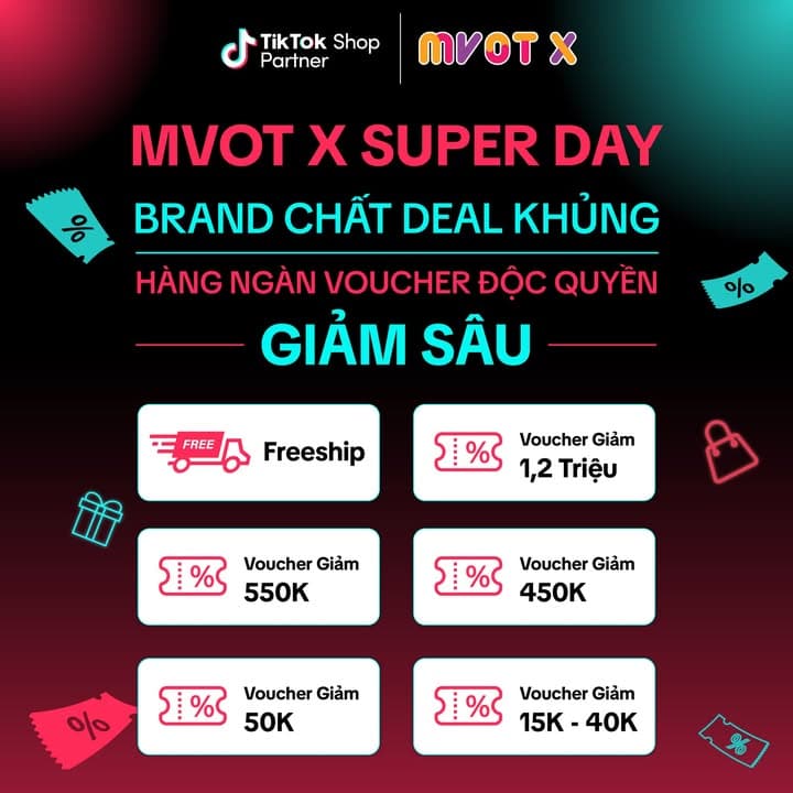 🔥 MVOT X Super Day - Brand Chất Deal  Khủng 🔥