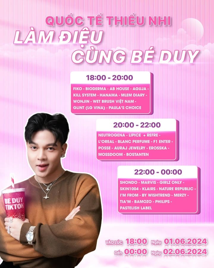 🔥 PHIÊN LIVE 1.6 QUỐC TẾ THIẾU NHI - LÀM ĐIỆU CÙNG BÉ DUY 🔥