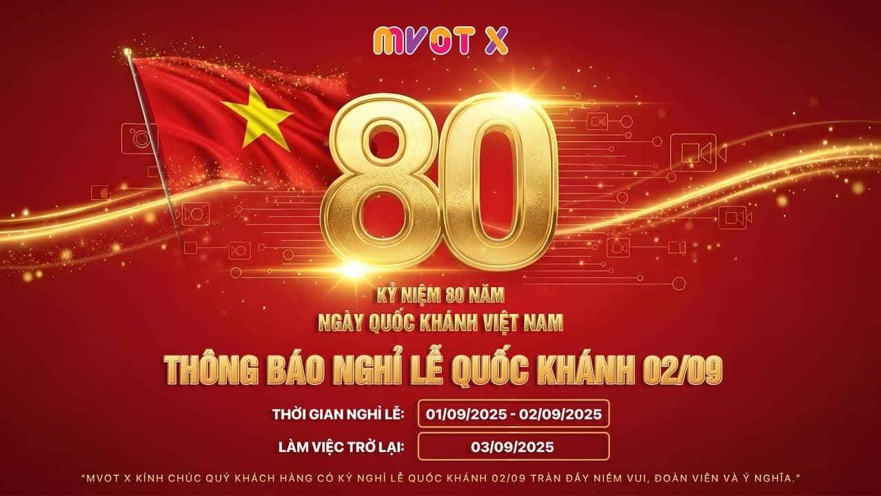 THÔNG BÁO NGHỈ LỄ QUỐC KHÁNH 02/09✨