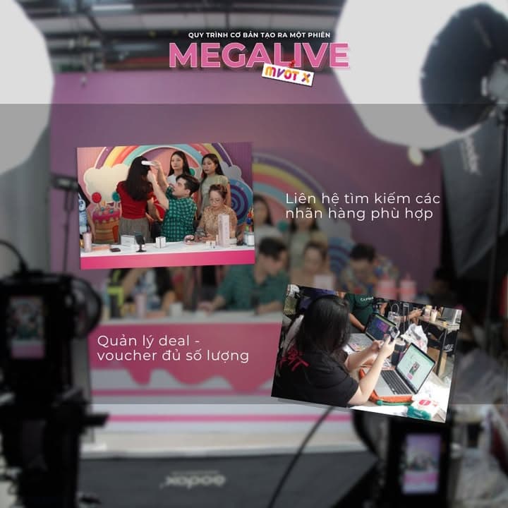 QUY TRÌNH CƠ BẢN TẠO RA MỘT PHIÊN MEGALIVE CỦA NHÀ MVOTX ✨