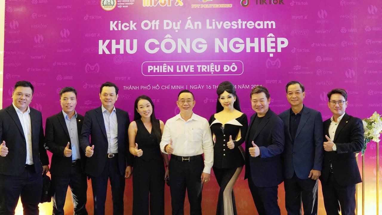 [RECAP] SỰ KIỆN KICK OFF DỰ ÁN LIVESTREAM KHU CÔNG NGHIỆP - PHIÊN LIVE TRIỆU ĐÔ