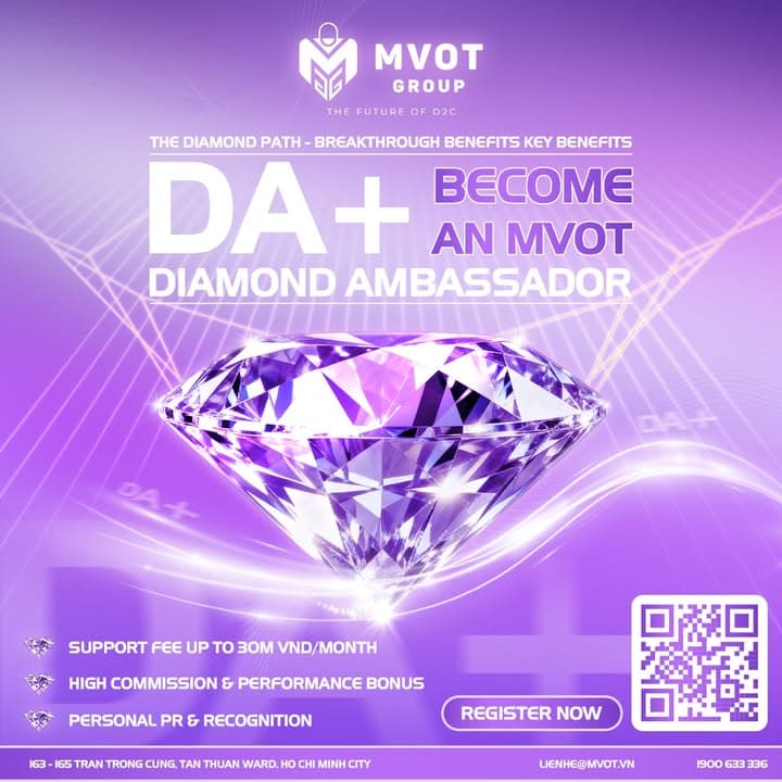 🌟 MVOT CHÍNH THỨC TÌM KIẾM ĐẠI SỨ KIM CƯƠNG (DA+)