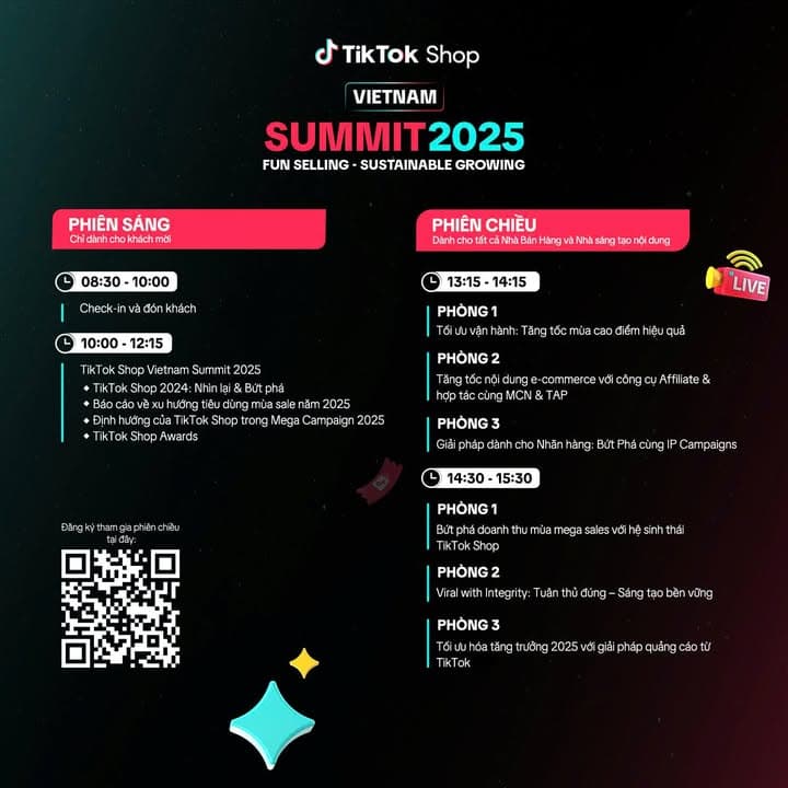 🔥 MVOT X GÓP MẶT VỚI VAI TRÒ DIỄN GIẢ CHỦ CHỐT TẠI TIKTOK SHOP SUMMIT 2025! 🔥
