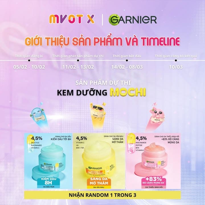 🔥 MVOT X GARNIER | CHỈ CÒN 2 NGÀY NỮA THÔI 🔥