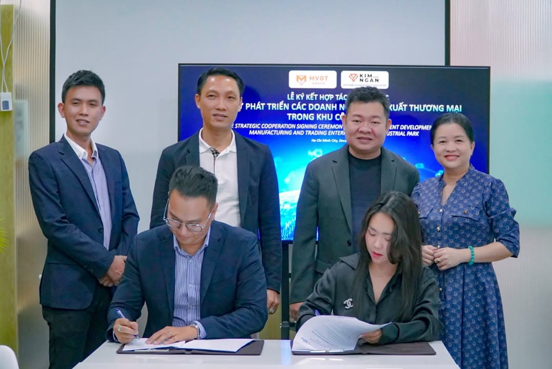 MVOT GROUP HỢP TÁC CHIẾN LƯỢC CÙNG KIM NGÂN GROUP ĐẦU TƯ PHÁT TRIỂN CÁC DOANH NGHIỆP SẢN XUẤT THƯƠNG MẠI TẠI CÁC KHU CÔNG NGHIỆP