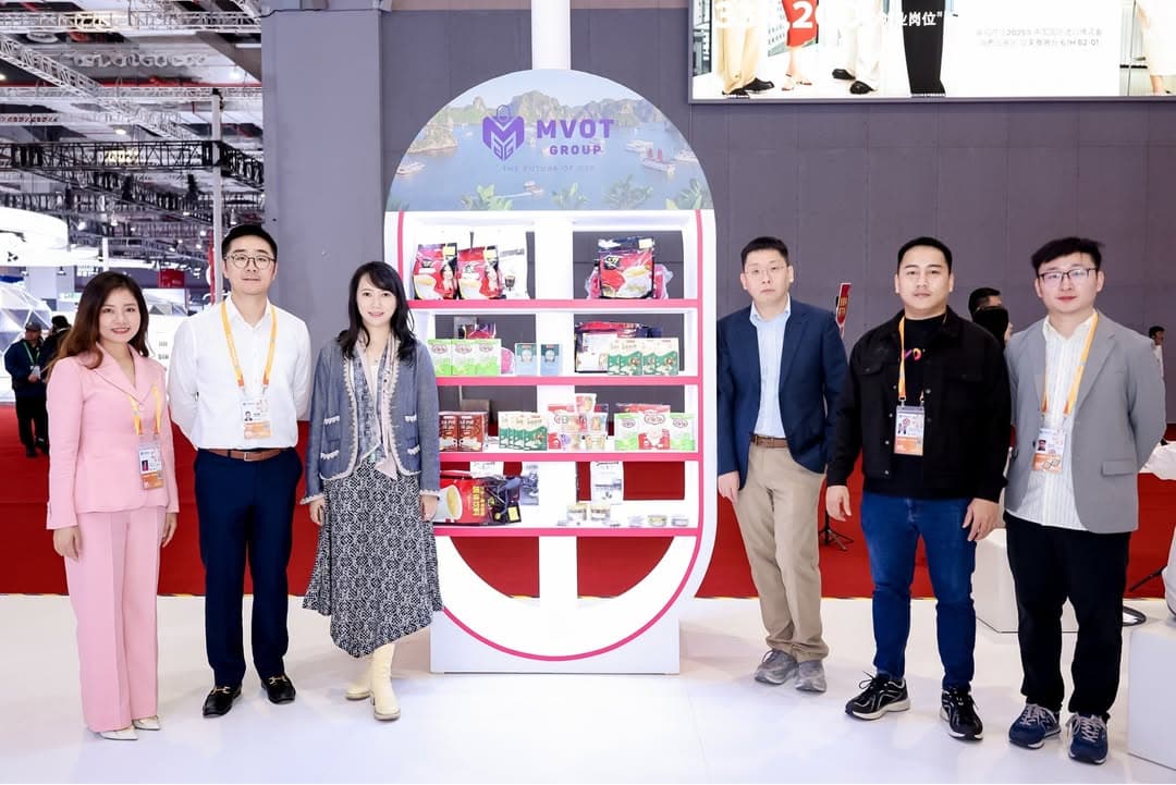 MVOT X GÓP MẶT TẠI CIIE 2025 – ĐƯA HÀNG VIỆT VƯƠN TẦM TOÀN CẦU!