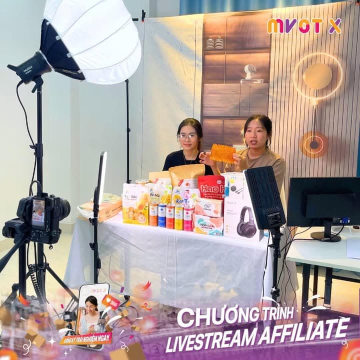 🔥 LIVESTREAM AFFILIATE MVOT X – DOANH SỐ TĂNG NHANH, KHÔNG LO CHI PHÍ