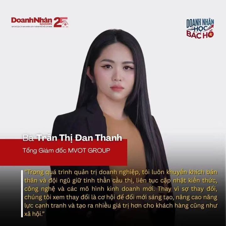 MVOT GROUP TỰ HÀO ĐỒNG HÀNH CÙNG CHIẾN DỊCH "DOANH NHÂN HỌC BÁC HỒ ĐỂ TỰ MỞ ĐƯỜNG KINH DOANH TRONG KỶ NGUYÊN MỚI"