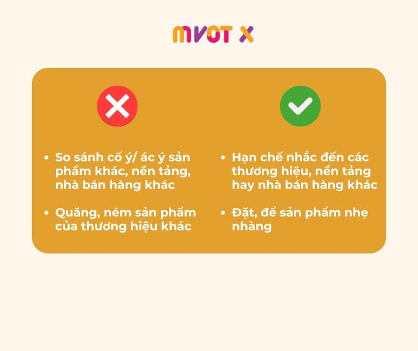 TỔNG HỢP CÁC HÀNH ĐỘNG "BỊ CẤM" TRÊN LIVESTREAM BÁN HÀNG TIKTOK ANH EM CẦN BIẾT (PHẦN 1)