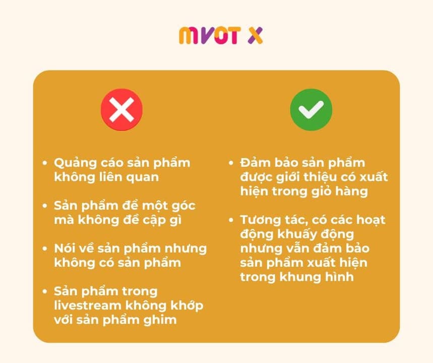 TỔNG HỢP CÁC HÀNH ĐỘNG "BỊ CẤM" TRÊN LIVESTREAM BÁN HÀNG TIKTOK ANH EM CẦN BIẾT (PHẦN 1)