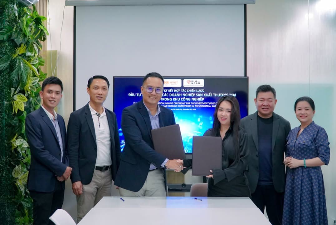 MVOT GROUP HỢP TÁC CHIẾN LƯỢC CÙNG KIM NGÂN GROUP ĐẦU TƯ PHÁT TRIỂN CÁC DOANH NGHIỆP SẢN XUẤT THƯƠNG MẠI TẠI CÁC KHU CÔNG NGHIỆP