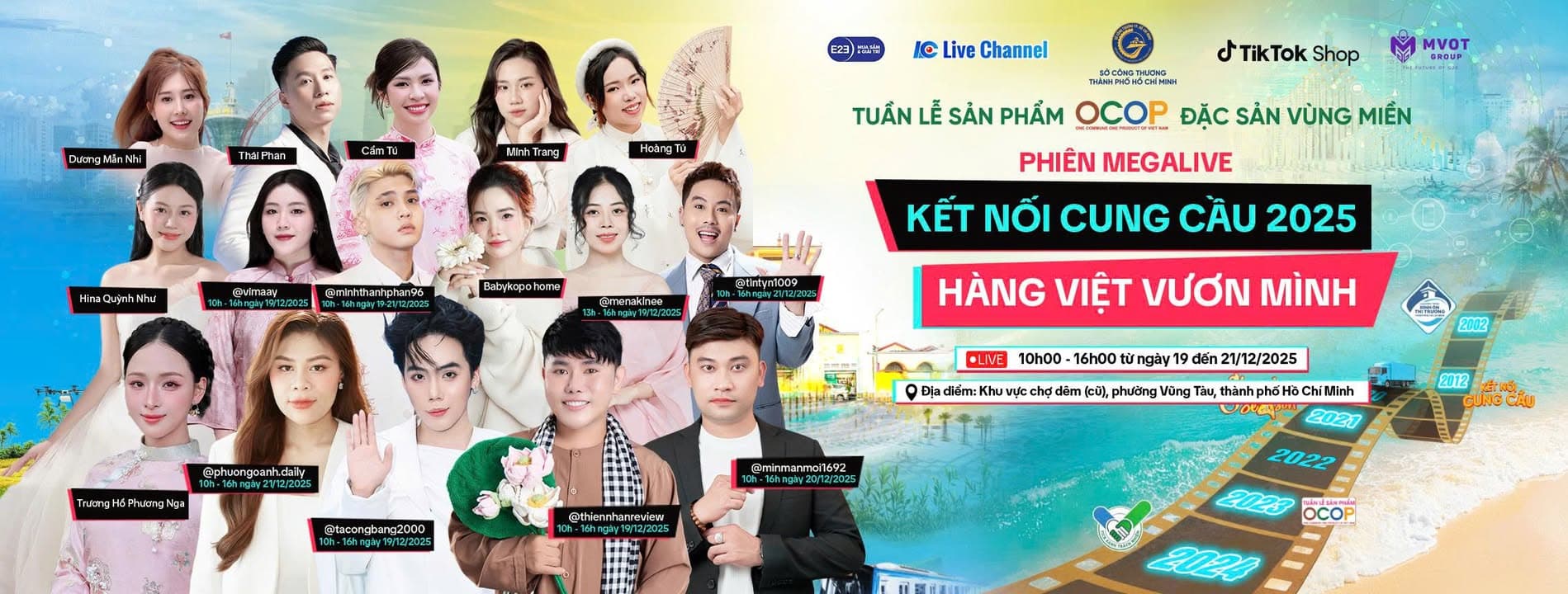 🚀MVOT ĐƯA ĐẶC SẢN OCOP LÊN SÓNG MEGALIVE 2025