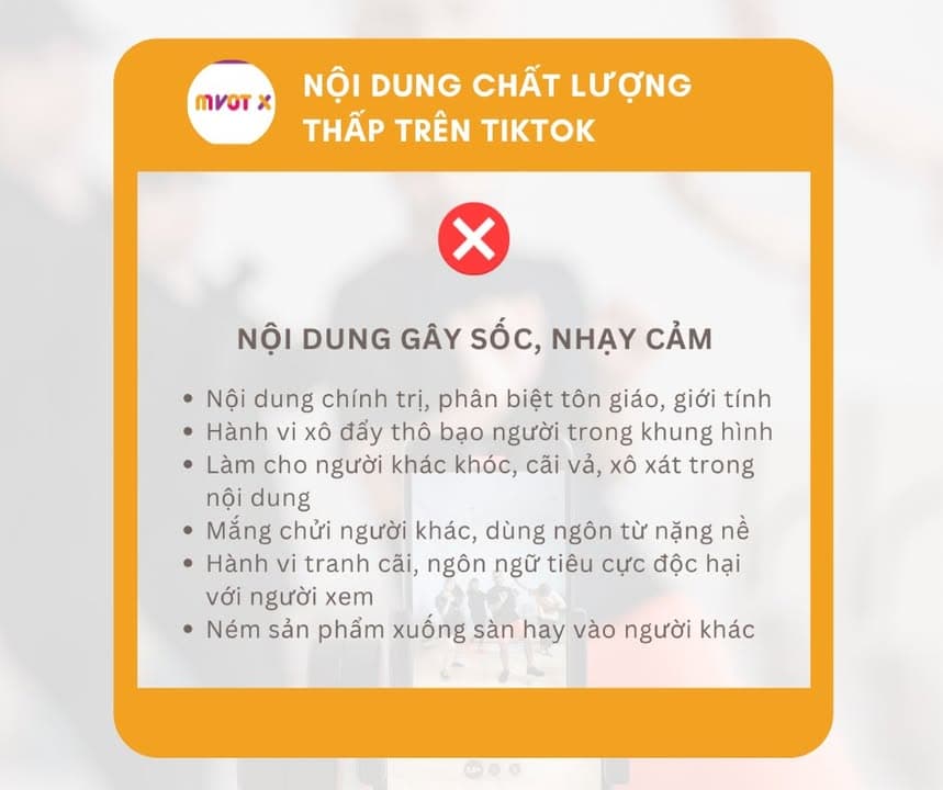 TỔNG HỢP CÁC NỘI DUNG CHẤT LƯỢNG THẤP TRÊN LIVESTREAM BÁN HÀNG TIKTOK ANH EM CẦN BIẾT