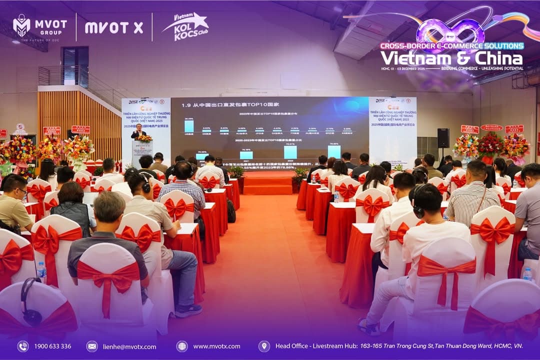 🔥 MVOT Group đồng hành tại CIEIE 2025, góp mặt tại gian hàng A3 - T12, điểm chạm để doanh nghiệp Trung - Việt nhận tư vấn chiến lược mở thị trường Việt Nam từ góc nhìn vận hành và dữ liệu bản địa.
