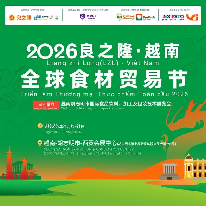Kết nối chuỗi cung ứng thực phẩm Việt Nam – Trung Quốc: Cơ hội hợp tác cùng hệ sinh thái Liangzhilong