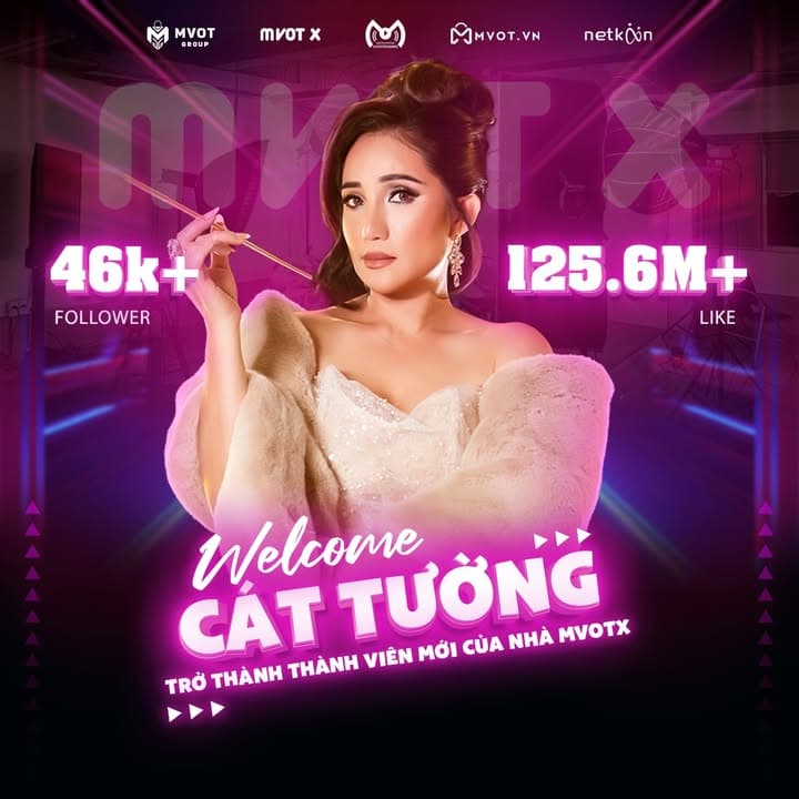 CHÀO MỪNG NGHỆ SĨ CÁT TƯỜNG GIA NHẬP ĐẠI GIA ĐÌNH MVOTX 🎉