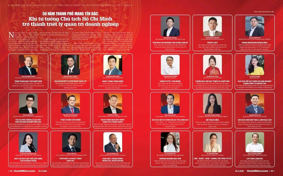 MVOT GROUP TỰ HÀO ĐỒNG HÀNH CÙNG CHIẾN DỊCH "DOANH NHÂN HỌC BÁC HỒ ĐỂ TỰ MỞ ĐƯỜNG KINH DOANH TRONG KỶ NGUYÊN MỚI"