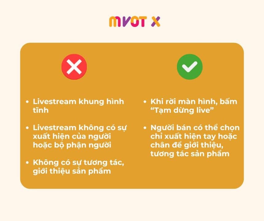 TỔNG HỢP CÁC HÀNH ĐỘNG "BỊ CẤM" TRÊN LIVESTREAM BÁN HÀNG TIKTOK ANH EM CẦN BIẾT (PHẦN 1)