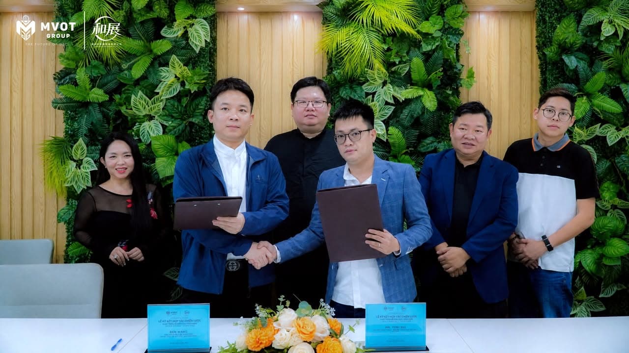 🤝 CÙNG NHÌN LẠI BUỔI LỄ KÝ KẾT HỢP TÁC CHIẾN LƯỢC GIỮA MVOT GROUP × SHENZHEN HEZHAN TRADING (和展)