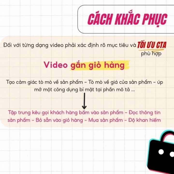 Tại Sao Video Gắn Giỏ Hàng Thì Lại Flop?